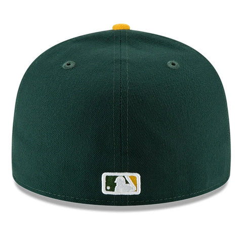 New Era 59Fifty Authentic Collection Oakland Athletics Home Hat - Green, Gold