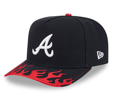 New Era 59Fifty A-Frame Atlanta Braves 2025 Speedway Classic Patch Hat - Navy