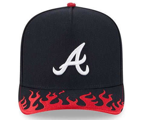 New Era 59Fifty A-Frame Atlanta Braves 2025 Speedway Classic Patch Hat - Navy