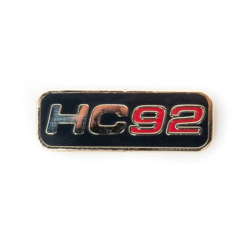 Hat Club HC92 Sport Pin - Black, Red, Gold