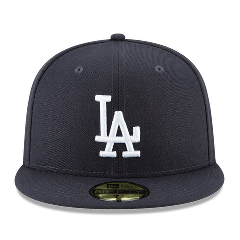 New Era 59Fifty Los Angeles Dodgers Hat - Navy, White