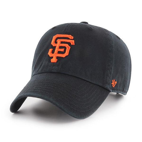 47 Brand San Francisco Giants Game Cleanup Adjustable Hat - Black, Orange