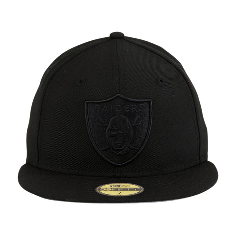 New Era 59Fifty Las Vegas Raiders Hat - Black, Black