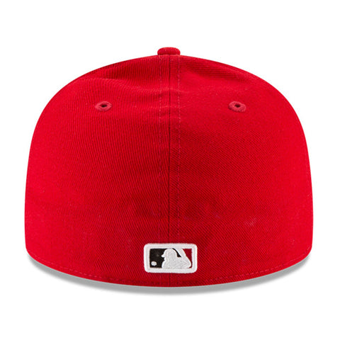 New Era 59Fifty Authentic Collection Cincinnati Reds Home Hat - Red