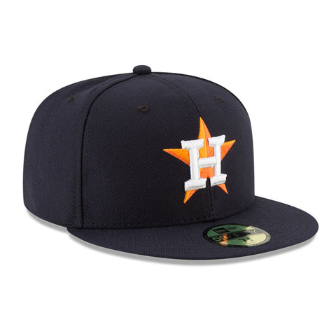 New Era 59Fifty Authentic Collection Houston Astros Home Hat - Navy
