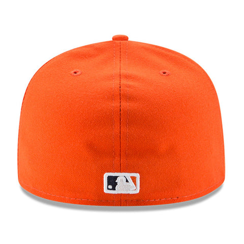 New Era 59Fifty Authentic Collection Houston Astros Alternate Hat - Orange, Navy