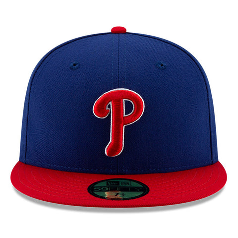 New Era 59Fifty Authentic Collection Philadelphia Phillies Alternate Hat - Royal, Red