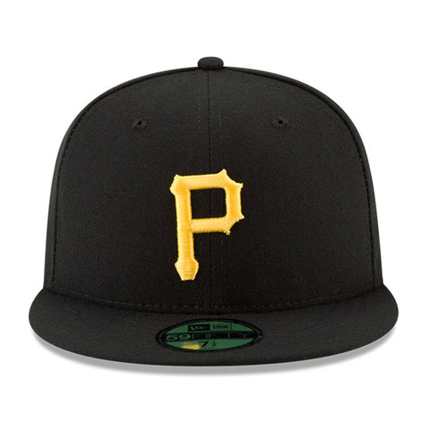 New Era 59Fifty Authentic Collection Pittsburgh Pirates Game Hat - Black