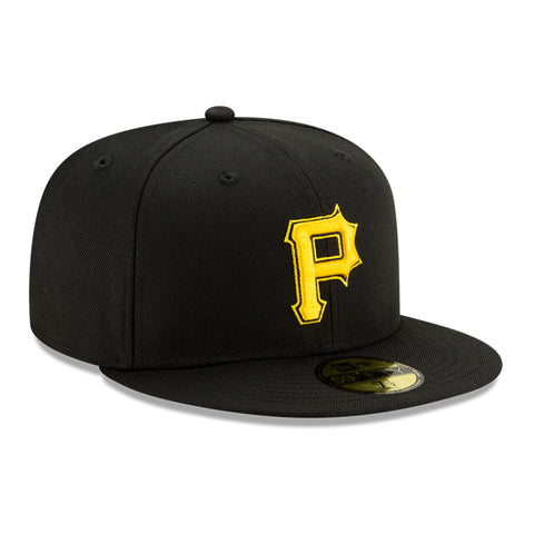 New Era 59Fifty Authentic Collection Pittsburgh Pirates Alternate 2 Hat - Black