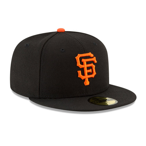 New Era 59Fifty Authentic Collection San Francisco Giants Game Hat - Black