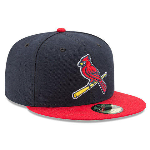 New Era 59Fifty Authentic Collection St. Louis Cardinals Alternate 2 Hat - Navy, Red