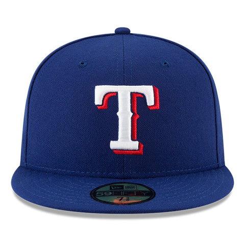 New Era 59Fifty Authentic Collection Texas Rangers Game Hat - Royal