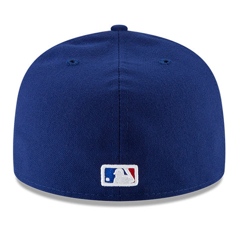New Era 59Fifty Authentic Collection Texas Rangers Game Hat - Royal