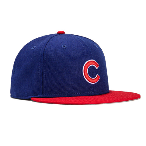 New Era 59Fifty Retro On-Field Chicago Cubs Hat - Royal, Red