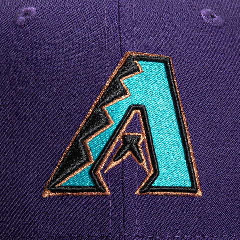 New Era 59Fifty Retro On-Field Arizona Diamondbacks 1998 Hat - Purple