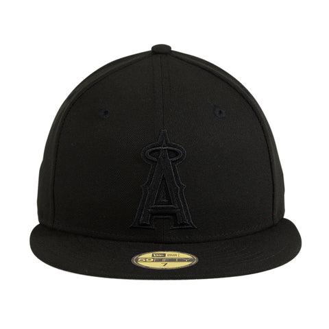 New Era 59Fifty Los Angeles Angels Hat - Black, Black