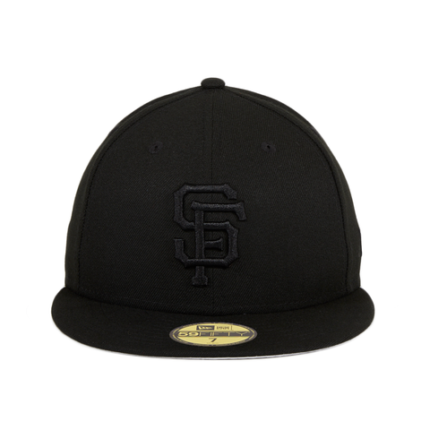 New Era 59Fifty San Francisco Giants Fitted Hat - Black, Black