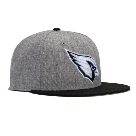 New Era 9Fifty Arizona Cardinals Snapback Hat - Heather Grey, Black, White