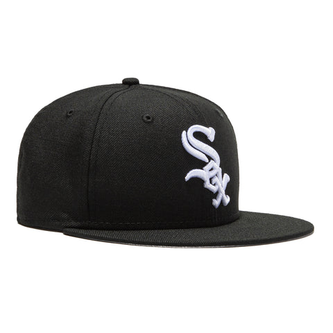 New Era 59Fifty Retro On-Field Chicago White Sox Game Hat Black