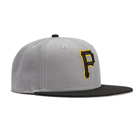 New Era 59Fifty Retro On-Field Pittsburgh Pirates Hat Gray