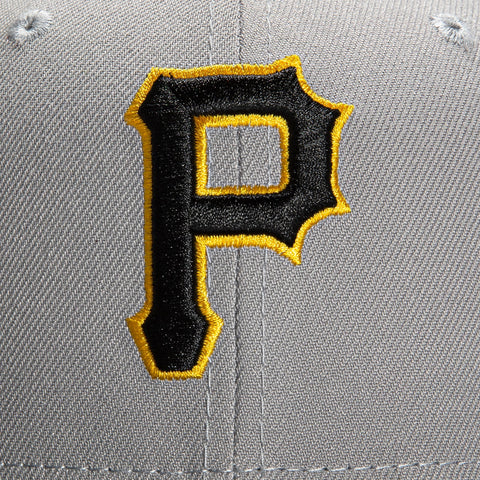New Era 59Fifty Retro On-Field Pittsburgh Pirates Hat - Gray, Black