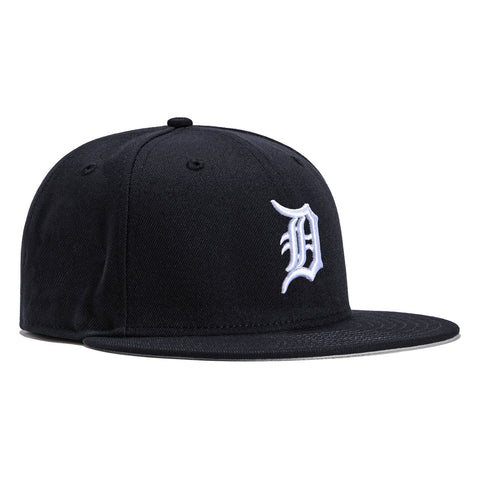 Detroit Baseball Hat Navy New Era 59FIFTY Fitted