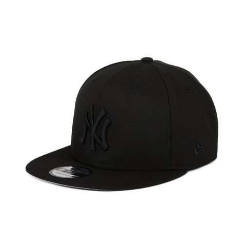 New Era 9Fifty MLB Basic New York Yankees Snapback Hat - Black, Black
