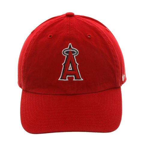 47 Brand Los Angeles Angels Game Cleanup Adjustable Hat - Red