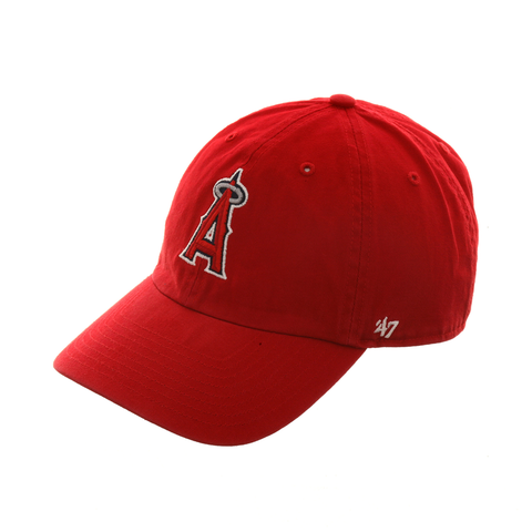 47 Brand Los Angeles Angels Game Cleanup Adjustable Hat - Red