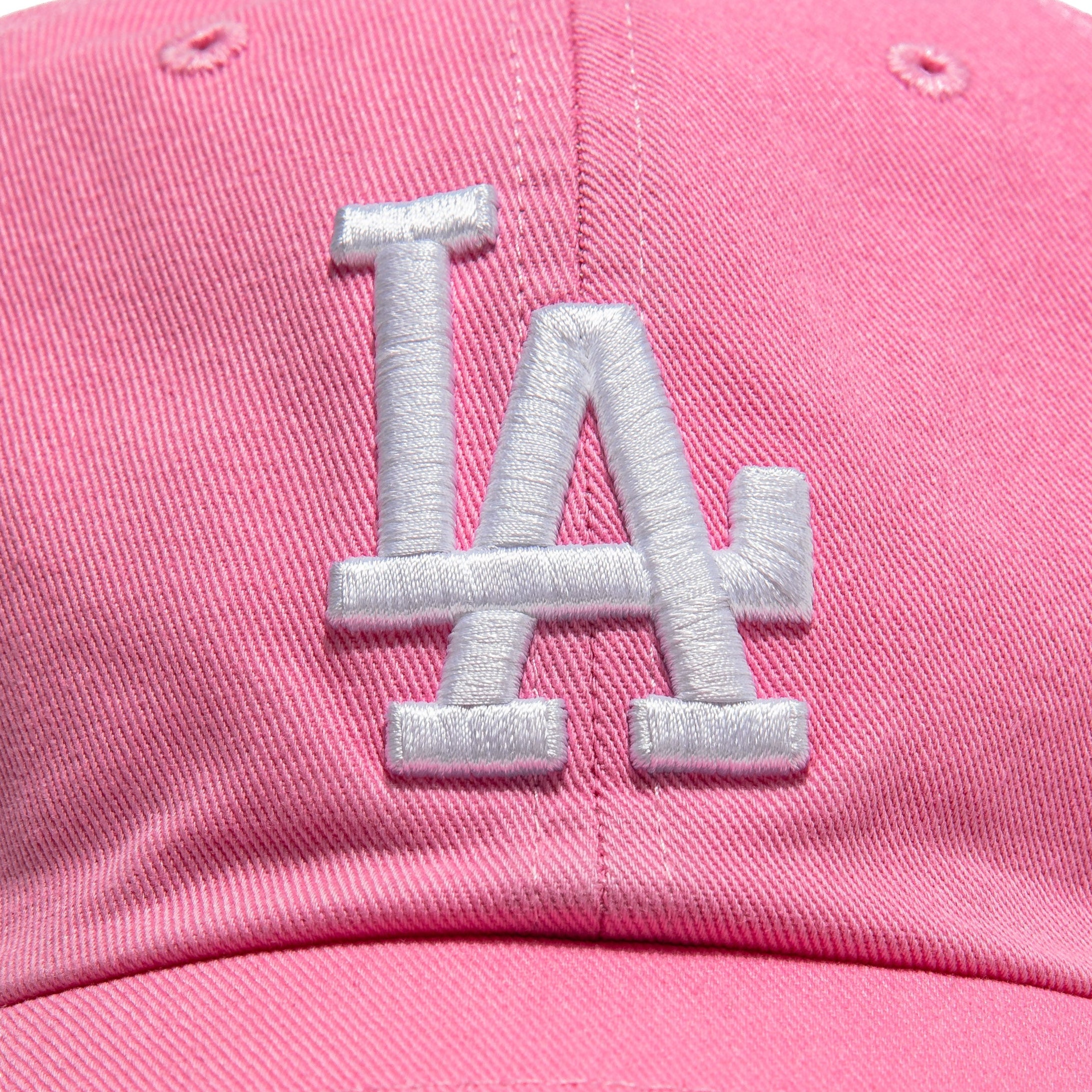 47 Brand Los Angeles Dodgers Cleanup Adjustable Hat - Pink – Hat Club