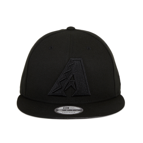New Era 9Fifty MLB Basic Arizona Diamondbacks A Snapback Hat - Black, Black