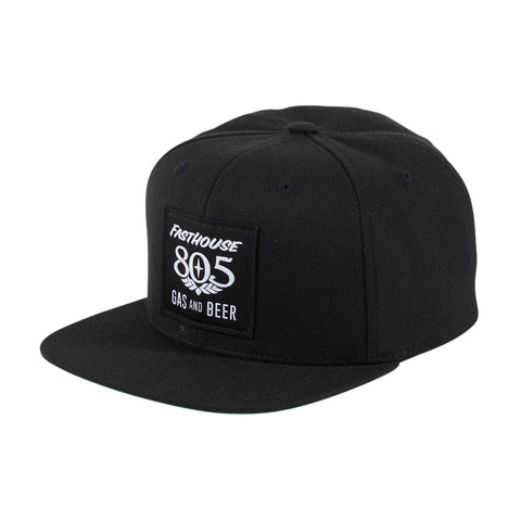 Fasthouse 805 OG Snapback Hat - Black