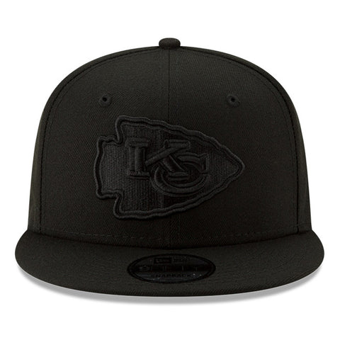 New Era 9Fifty Kansas City Chiefs Basic Snapback Hat - Black, Black