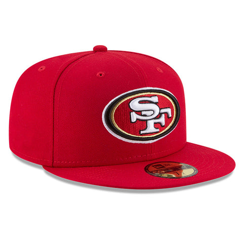 New Era NFL 59Fifty San Francisco 49ers OTC Hat - Red