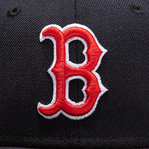 New Era 59Fifty Retro On-Field Boston Red Sox Game Hat - Navy