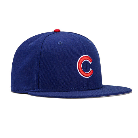 Chicago Baseball Hat Dark Royal Blue New Era 59FIFTY Fitted Dark Royal Blue | Scarlet / Scarlet | White / 7 7/8