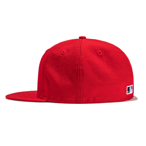 New Era 59Fifty Retro On-Field Cincinnati Reds Home Hat - Red