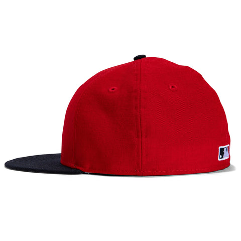 New Era 59Fifty Retro On-Field Minnesota Twins Hat - Red, Navy