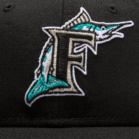 New Era 59Fifty Retro On-Field Florida Marlins 1993 Hat - Black