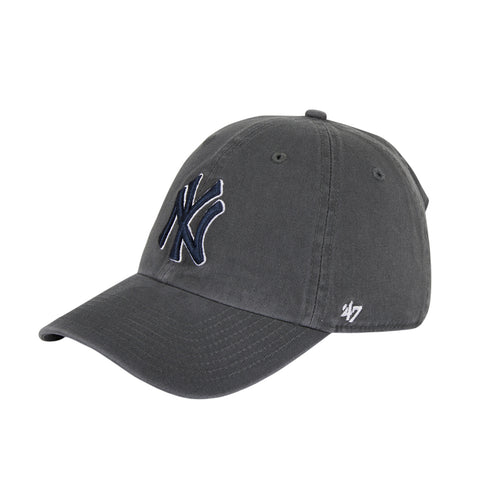 47 Brand New York Yankees Cleanup Adjustable Hat - Graphite, Navy