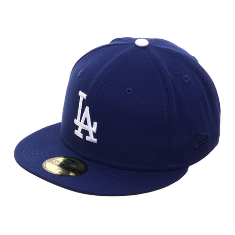 New Era 59Fifty Los Angeles Dodgers 100th Anniversary Patch Hat - Royal