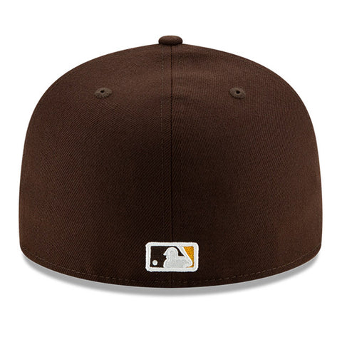 New Era 59Fifty Authentic Collection San Diego Padres Home Hat - Brown