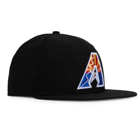 New Era 9Fifty Arizona Diamondbacks Flag A Snapback Hat - Black