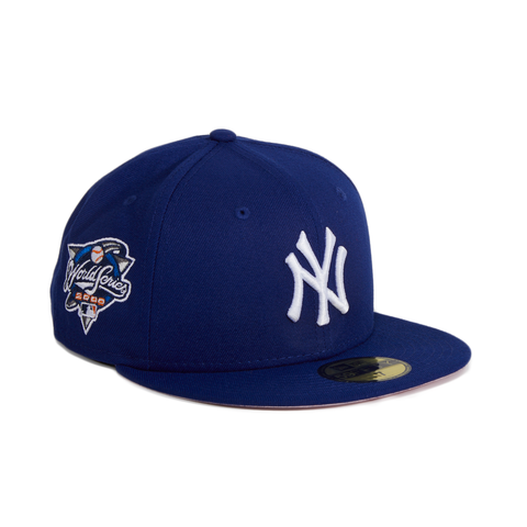 New Era 59FIFTY New York Yankees 2000 World Series Patch Hat - Royal Royal/White / 7 1/4