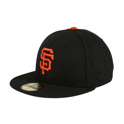 New Era 59Fifty San Francisco Giants 2012 World Champions Patch Hat - Black