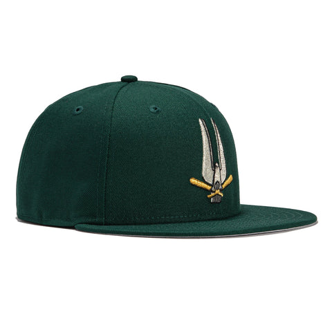 New Era 59Fifty Eugene Emeralds South Bend Silver Hawks Hat - Green