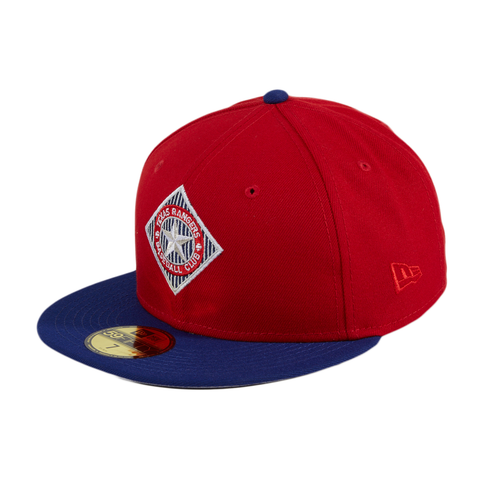 New Era 59Fifty Texas Rangers 1994 Logo Hat - Red, Royal – Hat Club