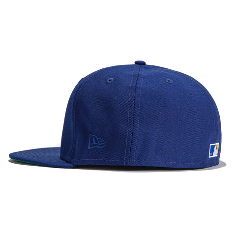 New Era 59Fifty Seattle Mariners 20th Anniversary Patch Logo Hat - Royal, Gold