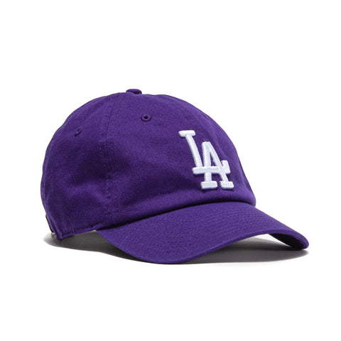 47 Brand Los Angeles Dodgers Cleanup Adjustable Hat - Purple, White 47 Brand