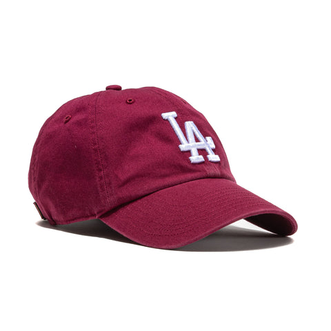 47 Brand Los Angeles Dodgers Cleanup Adjustable Hat - Cardinal